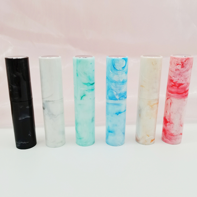Colore personalizzato 8ml della bottiglia di profumo riutilizzabile del modello di marmo dell'iniezione di plastica