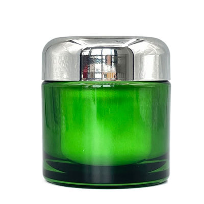 Eco verde 50g d'imballaggio cosmetico amichevole 100g ha metallizzato i barattoli per i prodotti di cura di pelle