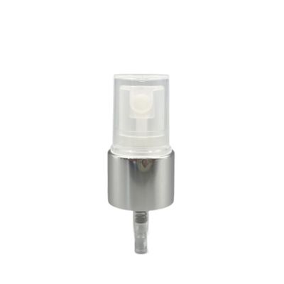 18/410 di spruzzatore fine della foschia pompa la gonna costolata di alluminio d'argento della chiusura 0.12ML SS316