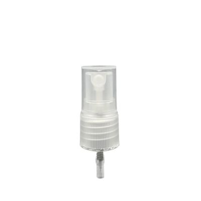 Plastica fine del polipropilene della pompa 18/410 dello spruzzatore della foschia della chiusura costolata con il cappuccio dei pp