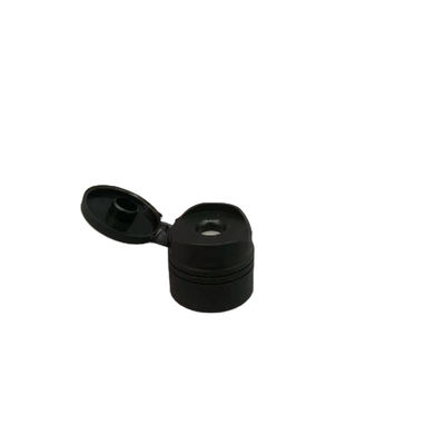 Cima Flip Cap di Matt Black Plastic Screw Disc 24/410 di valvola 9.5mm del silicone