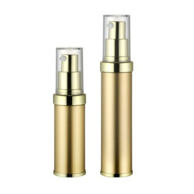 stampa offset riutilizzabile della pompa 20ml della bottiglia della prova UV a parete semplice senz'aria dell'oro