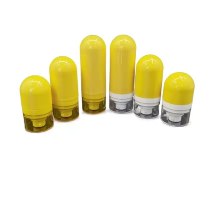 Bottiglia senz'aria sveglia di colore 15ml 30ml 50ml di Macaron della bottiglia invertita bottiglia senz'aria dello spruzzo per cura di pelle