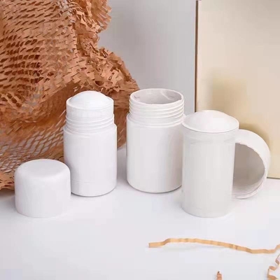 il giro di 30g 50g modella il contenitore riutilizzabile di plastica materiale del deodorante in stick di PCR