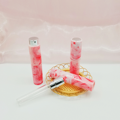 Colore personalizzato 8ml della bottiglia di profumo riutilizzabile del modello di marmo dell'iniezione di plastica