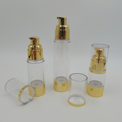 15ml, 30ml, 50ml, 80ml, 100ml, azionatore della lozione 120ml o bottiglie senz'aria dell'azionatore dello spruzzo