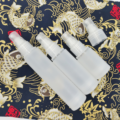 La bottiglia cosmetica di plastica glassata ha messo 5ml 10ml 15ml 50ml 100ml per l'imballaggio di cura di pelle