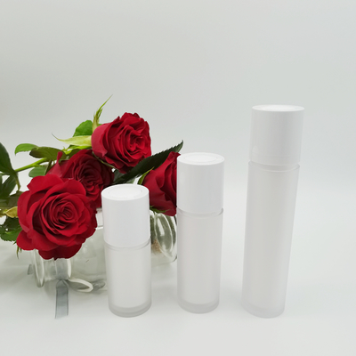 15ml 30ml 50ml per cura di pelle intorno alla bottiglia senz'aria doppia rotatoria della pompa