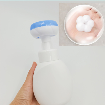 Sapone per shampoo con pompa a schiuma a forma di fiore di chiusura da 43 mm Dosaggio 0,8 ml XY07-3 per lavaggio a mano per bambini
