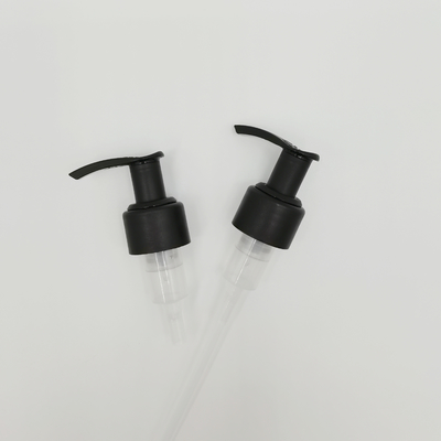 Pompa per lozione in plastica PP finitura opaca colore nero 24/410