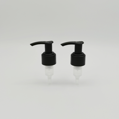 Pompa per lozione in plastica PP finitura opaca colore nero 24/410