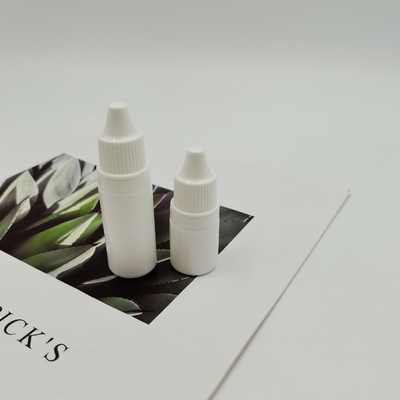Flacone contagocce liquido in plastica PE da 5 ml 10 ml con tappo e punta a prova di manomissione