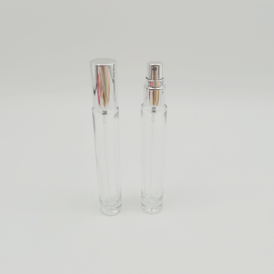 Spruzzatore per pompa di profumo con tappo in alluminio intero 13/410 con bottiglia di vetro da 10 ml
