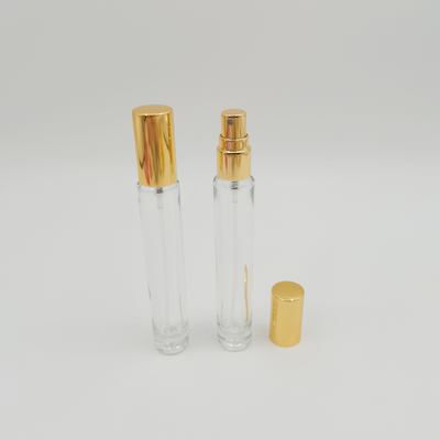 Spruzzatore per pompa di profumo con tappo in alluminio intero 13/410 con bottiglia di vetro da 10 ml