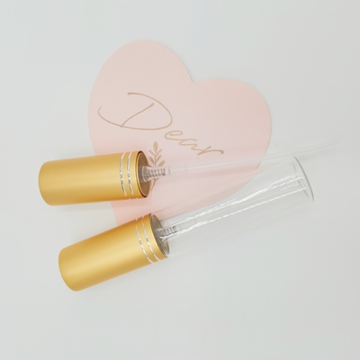 Bottiglia di vetro da 10 ml 15 ml 20 ml 25 ml 30 ml con spruzzatori di profumo in alluminio