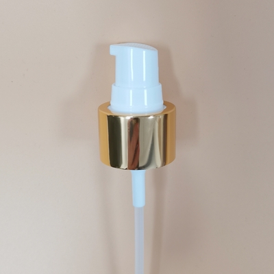 24/410 PP Dosatore Crema Crema Coperchio Alluminio Lucido Oro
