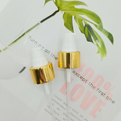 24/410 PP Dosatore Crema Crema Coperchio Alluminio Lucido Oro