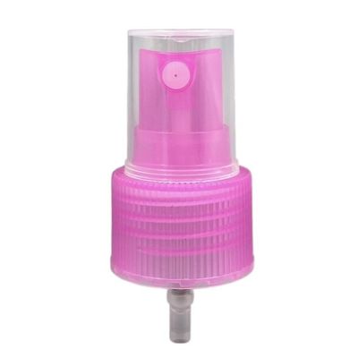 La primavera costolata della gonna SS316 di pressione 24/410 della foschia della pompa fine di plastica dello spruzzatore ha personalizzato il colore