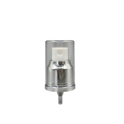 L'indennità del profumo 0.12ML appanna il cappuccio metallizzato d'argento doppio dello spruzzatore 20/410