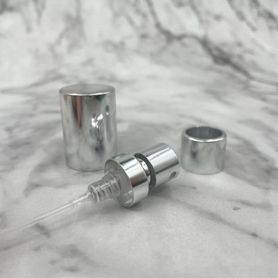 Dosaggio riutilizzabile dello spruzzatore 15/400 0.07ML 0.09ML della pompa del profumo con il collare d'argento