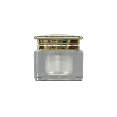 Contenitori di Jade Surface Plastic Cream Jars 30g 50g metallizzati per i cosmetici