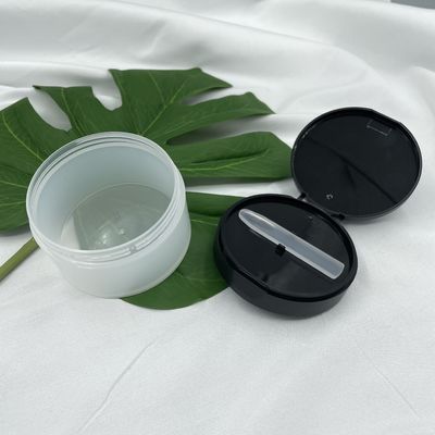 il cosmetico di plastica 80g stona la maschera facciale dei chiari contenitori con il cucchiaio/ruspa spianatrice