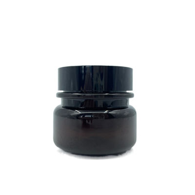 ANIMALE DOMESTICO Amber Plastic Cosmetic Jars 30g 50g intorno a selezione di seta