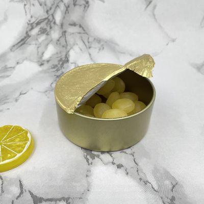 Il metallo di alluminio di Candy Tin Jars 250ml inscatola con la vite sui coperchi