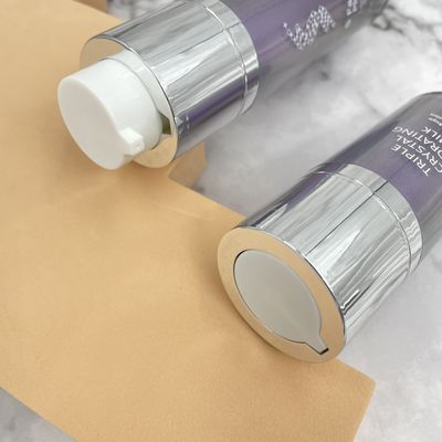 15ml 30ml 50ml per cura di pelle intorno alla bottiglia senz'aria doppia rotatoria della pompa