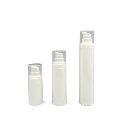 Selezione di seta 50ml di Snap-on della bottiglia senz'aria rotonda della pompa per la crema