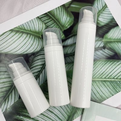 Selezione di seta 50ml di Snap-on della bottiglia senz'aria rotonda della pompa per la crema