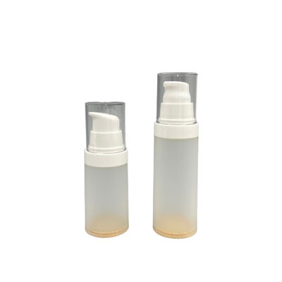 Matrice per serigrafia dei pp della bottiglia del modello di legno senz'aria trasparente della pompa 30ml 50ml