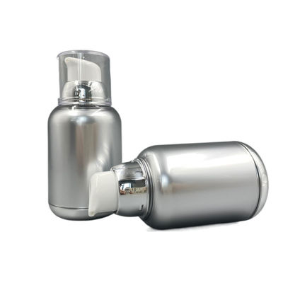 La pompa senz'aria di torsione 80ml 100ml imbottiglia il ms Metallized Round Bottom di vuoto pp