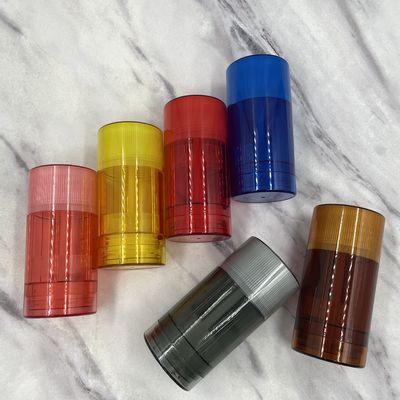 6g 15g 30g 50g 75g rotondo COME contenitore vuoto del bastoncino del deodorante per la cosa repellente della zanzara