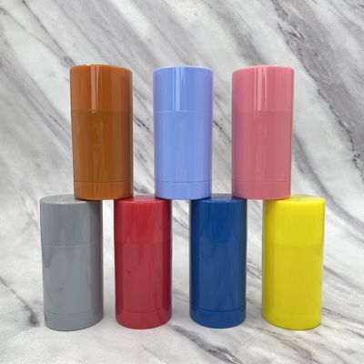 Pelle di timbratura calda vuota dei contenitori 50g 90g del deodorante del bastone di torsione amichevole
