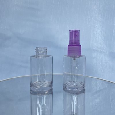Chiara bottiglia cosmetica di lusso 30ml portatile di PETG a perfetta tenuta per la marca di qualità superiore
