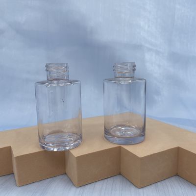 Chiara bottiglia cosmetica di lusso 30ml portatile di PETG a perfetta tenuta per la marca di qualità superiore