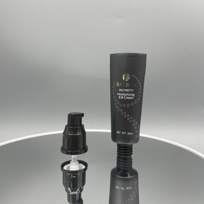 Diametro vuoto cosmetico molle 30mm dei tubi 30ml 50ml di compressione con la pompa