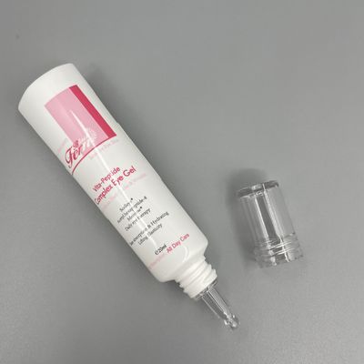 Diametro vuoto su misura 25mm del cappuccio della radura dei tubi 20ml 40ml di compressione di colore per il gel dell'occhio