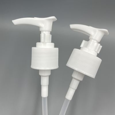 Piccola pompa 24/410 della lozione di dosaggio 0.7CC con l'argento della clip splendere chiusura di alluminio