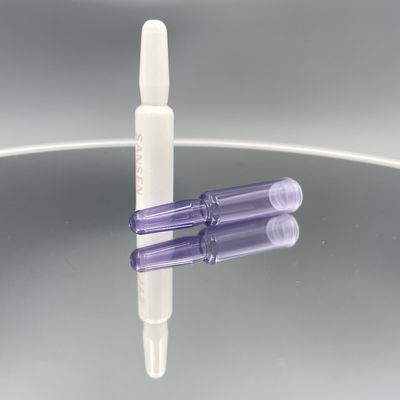 1.5ml ha personalizzato le fiale di plastica di serigrafia pp
