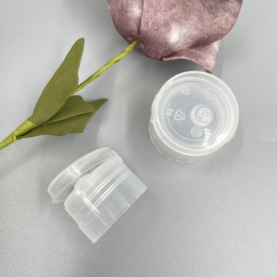 Cima di plastica rigida Flip Cap Screw rifinitura costolata/regolare di 20/410 del disco