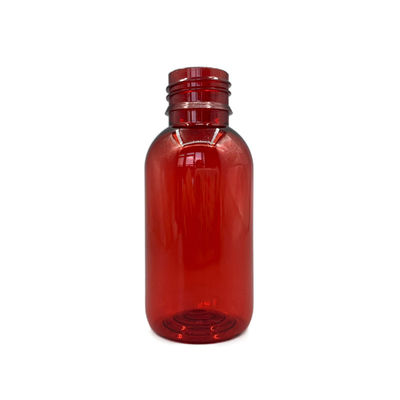 Contro il giro di plastica vuoto UV delle bottiglie 100ml 3.52OZ dello sciroppo con il cappuccio evidente del compressore