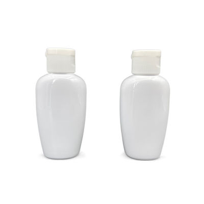 Bottiglia di plastica 50ml piano della pompa dell'ANIMALE DOMESTICO di stile Oblate impedire ossigeno con il cappuccio