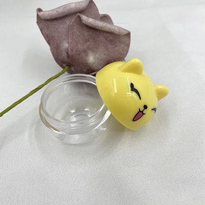Progettazione del fumetto della crema 5g Mini Plastic Small Travel Jar PS del bambino