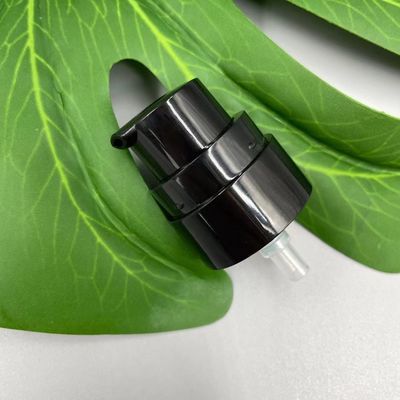 Pompa nera 24/400 dell'erogatore della crema della lozione COME primavera del cappuccio SS316 fuori di 0.25ML/T