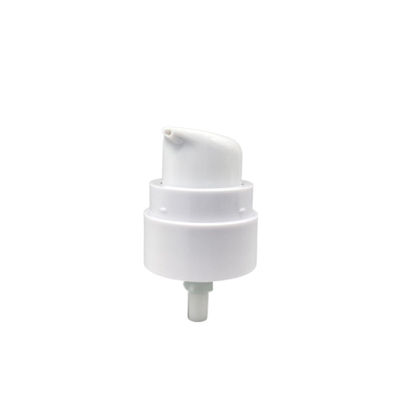 Bianco dell'erogatore 24/400 della pompa della crema 0.25ML/T COME chiaro esterno della primavera del cappuccio SS316