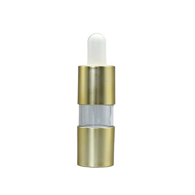 Contagoccia liquido ricoprente UV di olio essenziale dell'oro di dosaggio vuoto della bottiglia 20ml 0.25ml con la lampadina