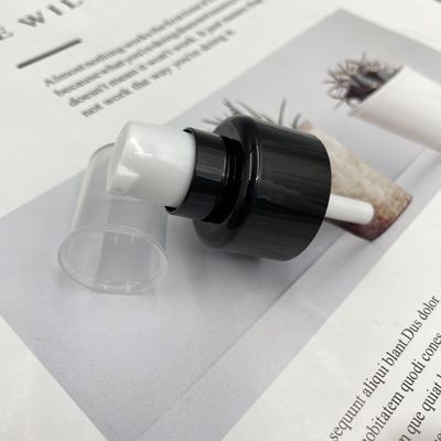 I 24 erogatori crema 0.2ML/T metallizzato chiusura costolata di 410 pompe con il mezzo cappuccio