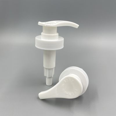 Tasso bianco 38/400 di scarico 4.0ML della pompa 33/410 dell'erogatore della bottiglia dello sciampo